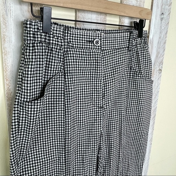 UO Silence & Noise Gingham High Waist Pants - Picture 3 of 9